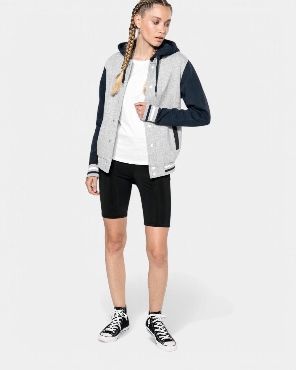 Bomber teddy con cappuccio unisex da personalizzare - 19