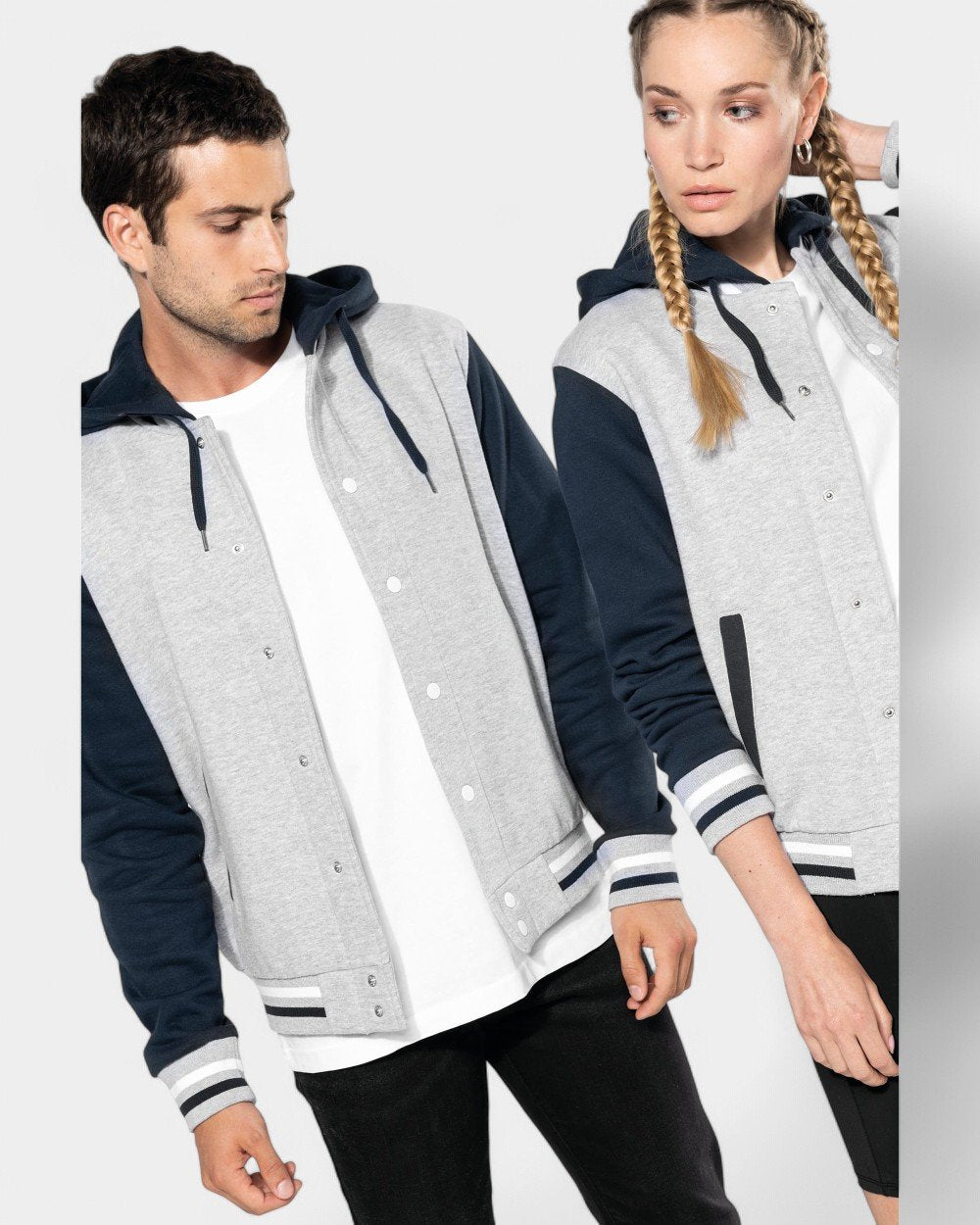 Bomber teddy con cappuccio unisex da personalizzare - 23