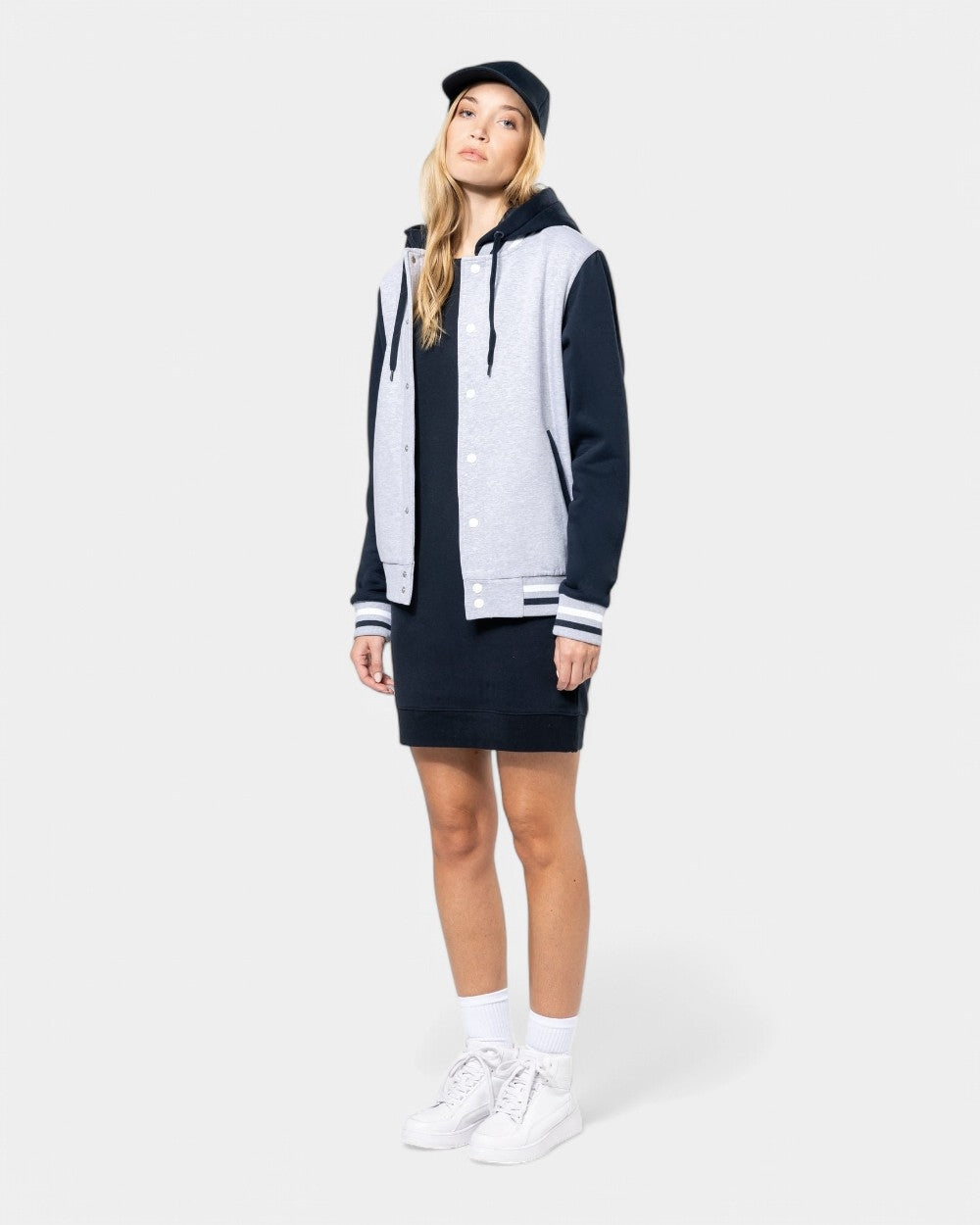 Bomber teddy con cappuccio unisex da personalizzare - 24