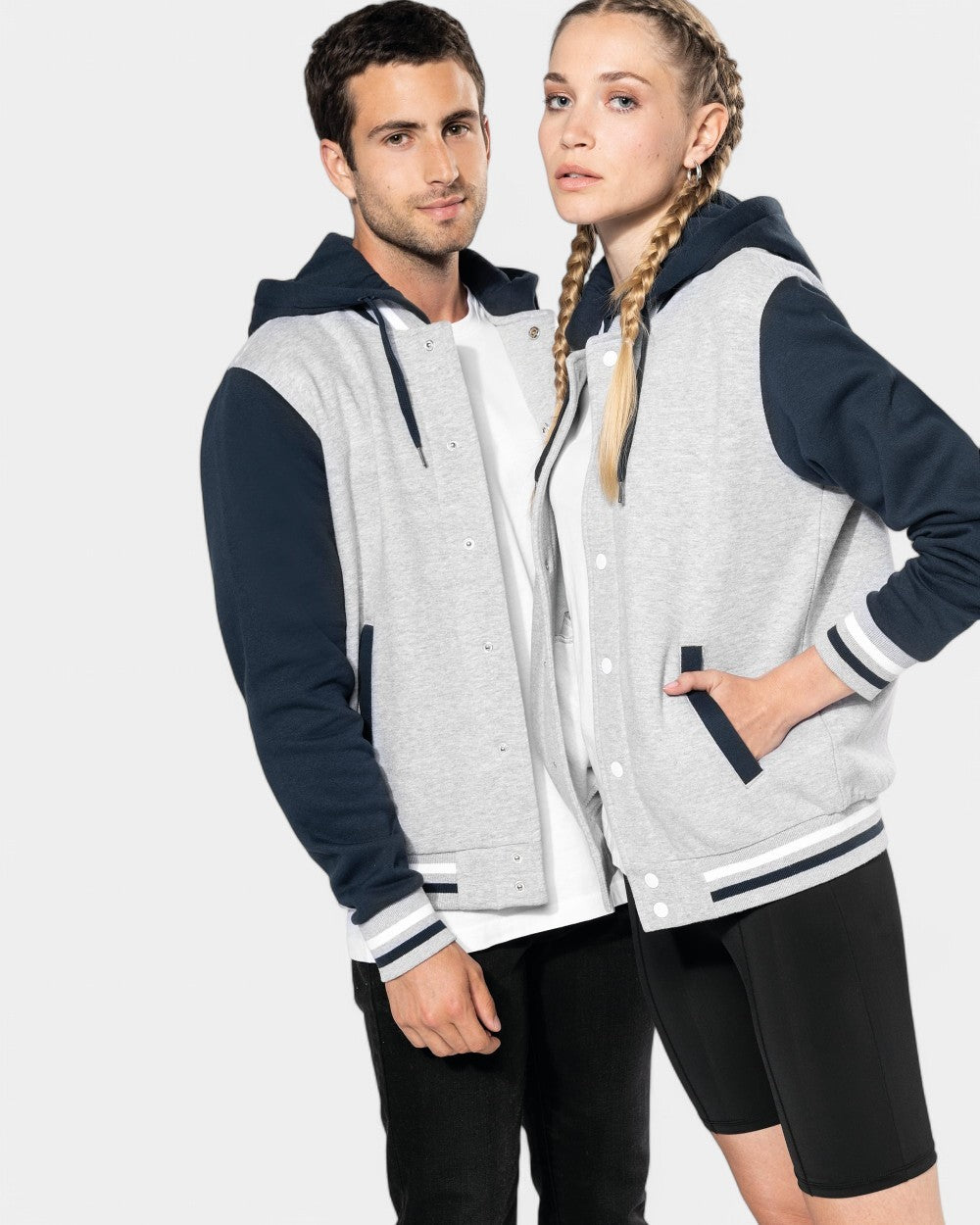 Bomber teddy con cappuccio unisex da personalizzare - 25
