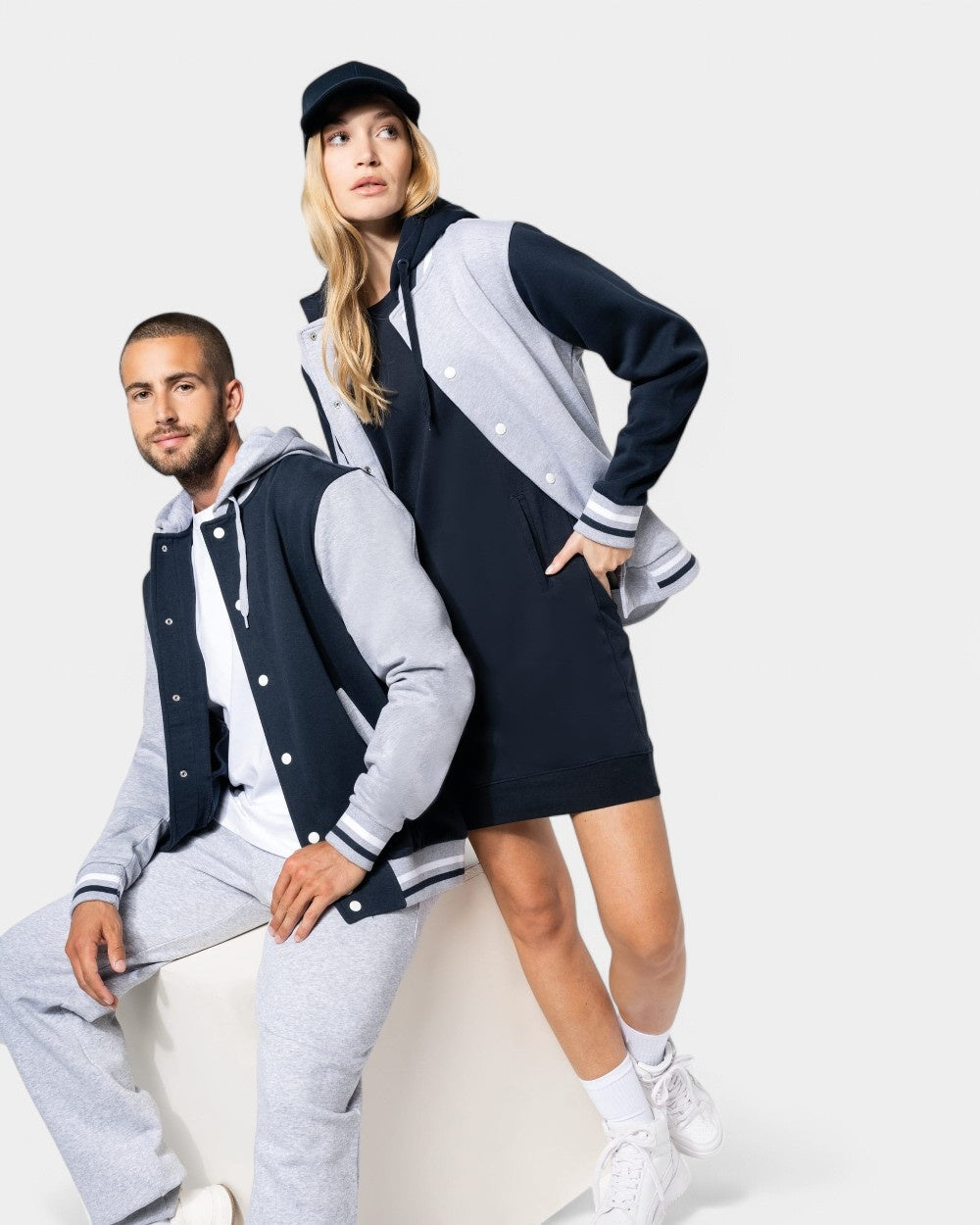 Bomber teddy con cappuccio unisex da personalizzare - 37