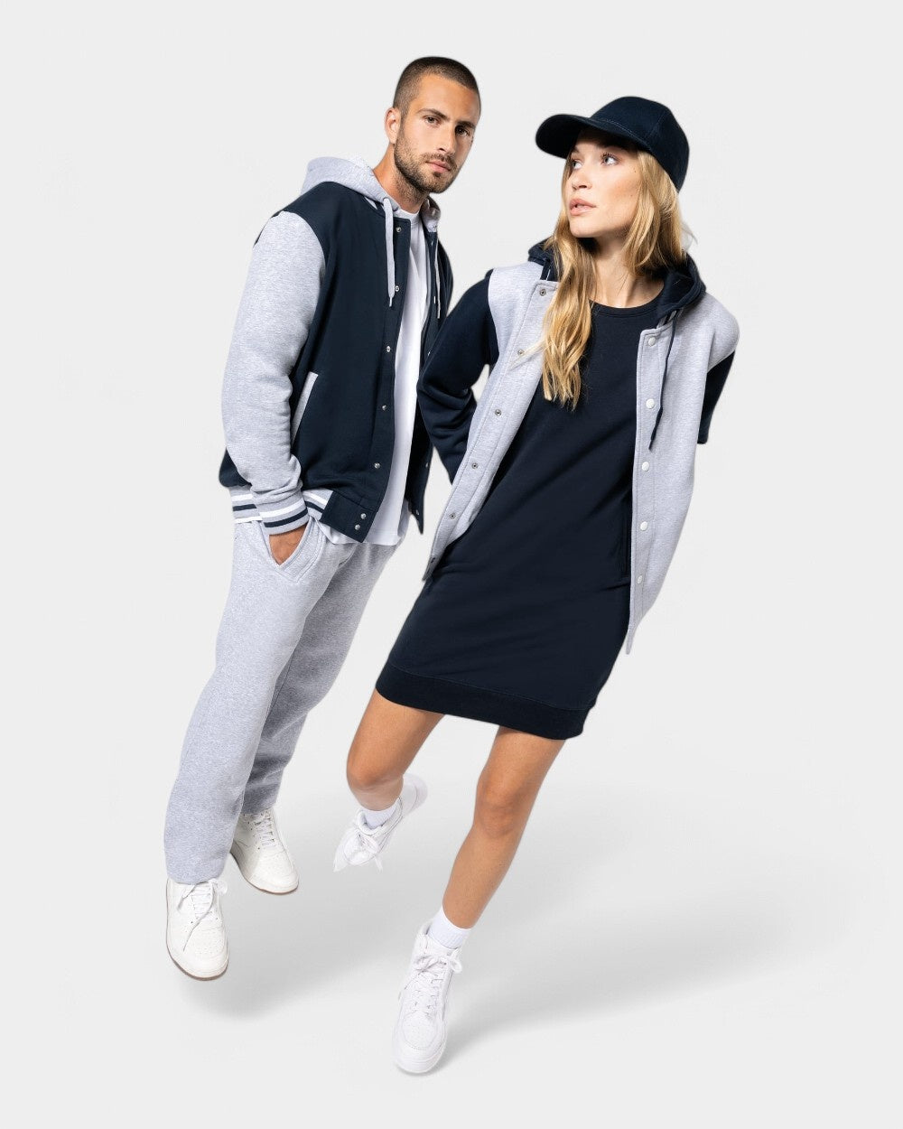 Bomber teddy con cappuccio unisex da personalizzare - 39