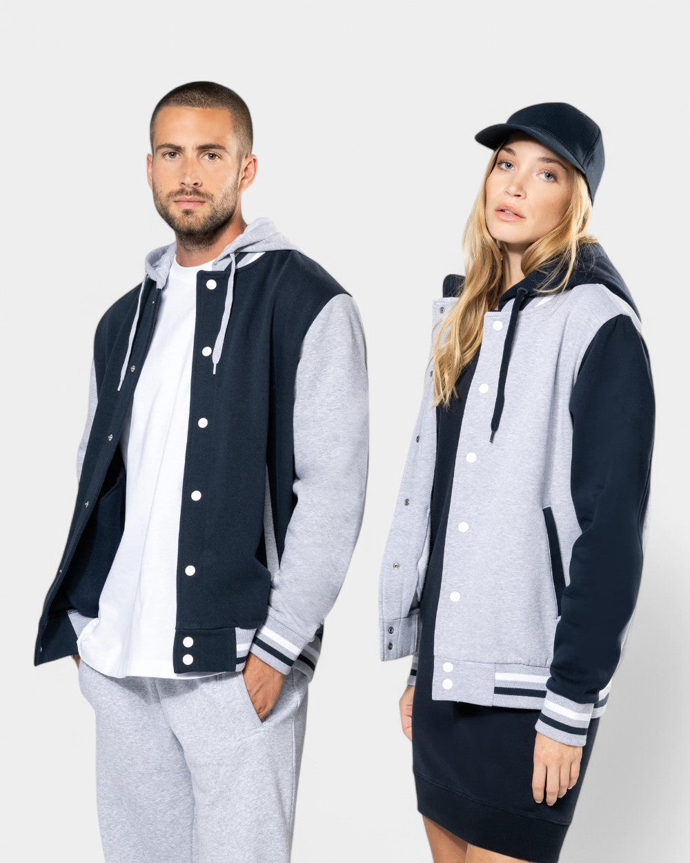 Bomber teddy con cappuccio unisex da personalizzare - 40