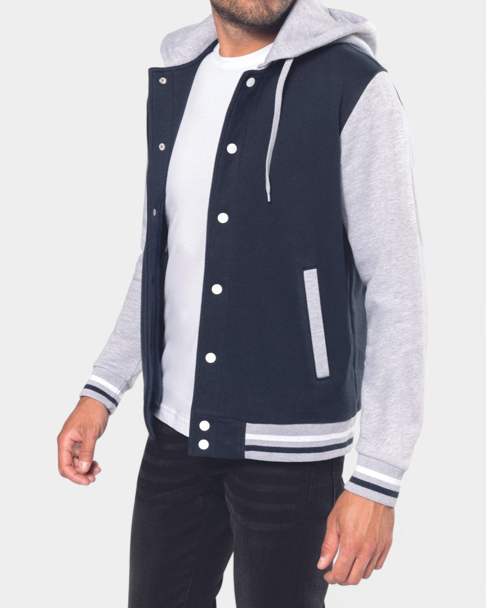 Bomber teddy con cappuccio unisex da personalizzare - 4