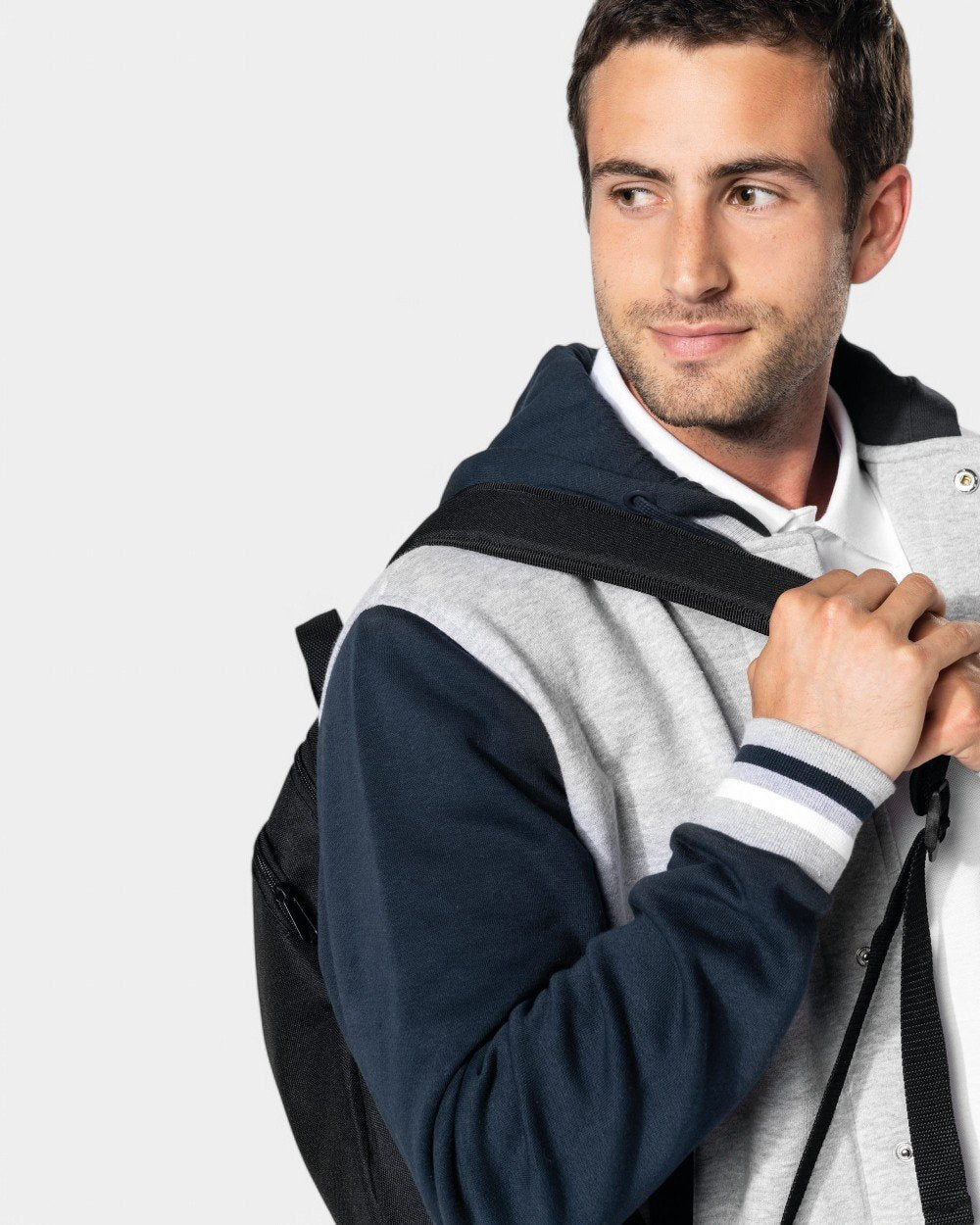 Bomber teddy con cappuccio unisex da personalizzare - 5
