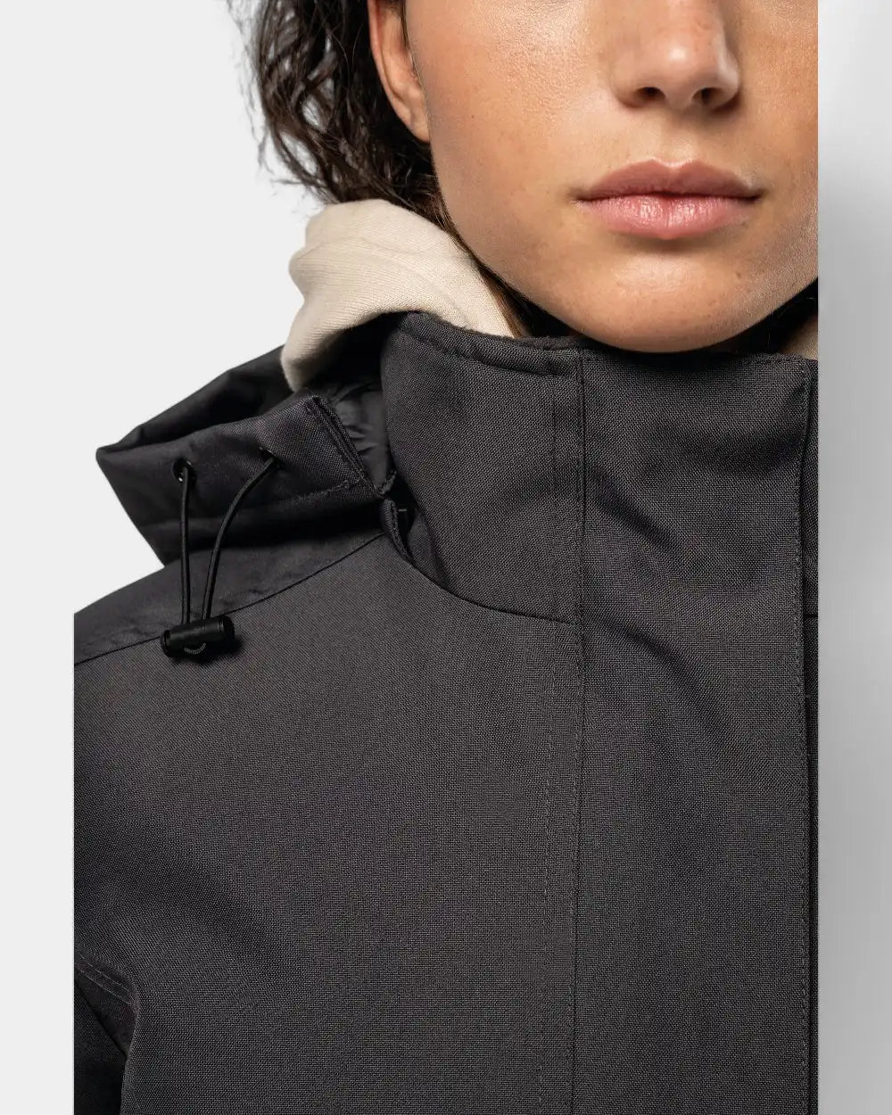 Parka con cappuccio da donna da personalizzare - 2