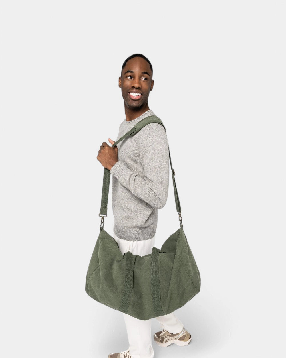 Borsa da viaggio ecosostenibile vintage da personalizzare - 2