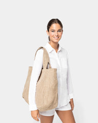 Borsa shopping in iuta da personalizzare