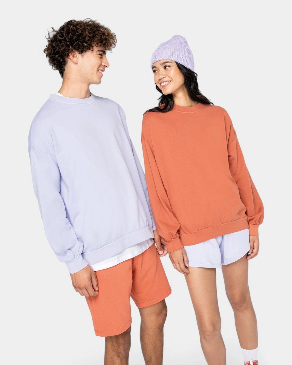 Felpa oversize Made in Europe unisex da personalizzare - 1