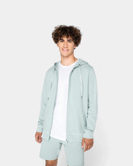 Felpa con zip e cappuccio Made in Europe da personalizzare - 1