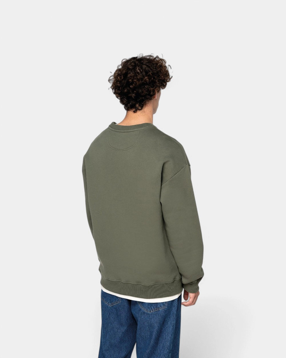 Felpa girocollo oversize unisex da personalizzare - 3