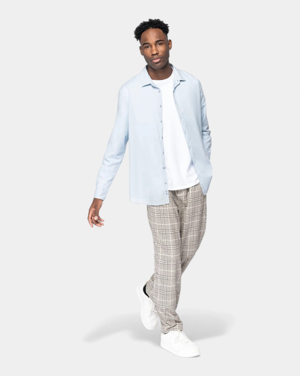 Camicia ecosostenibile uomo da personalizzare