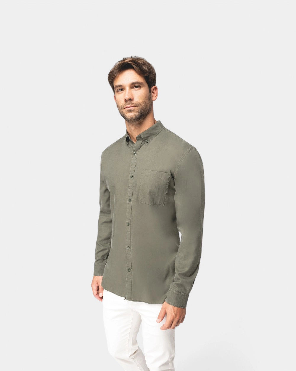 Camicia in lyocell uomo da personalizzare