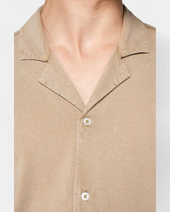 Camicia délavé maniche corte uomo da personalizzare - 4