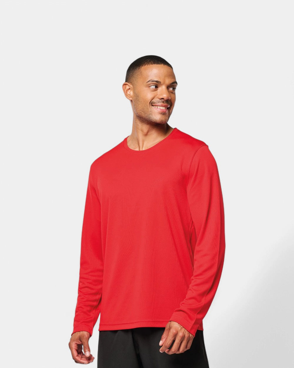 T-shirt sportiva maniche lunghe uomo da personalizzare - 1