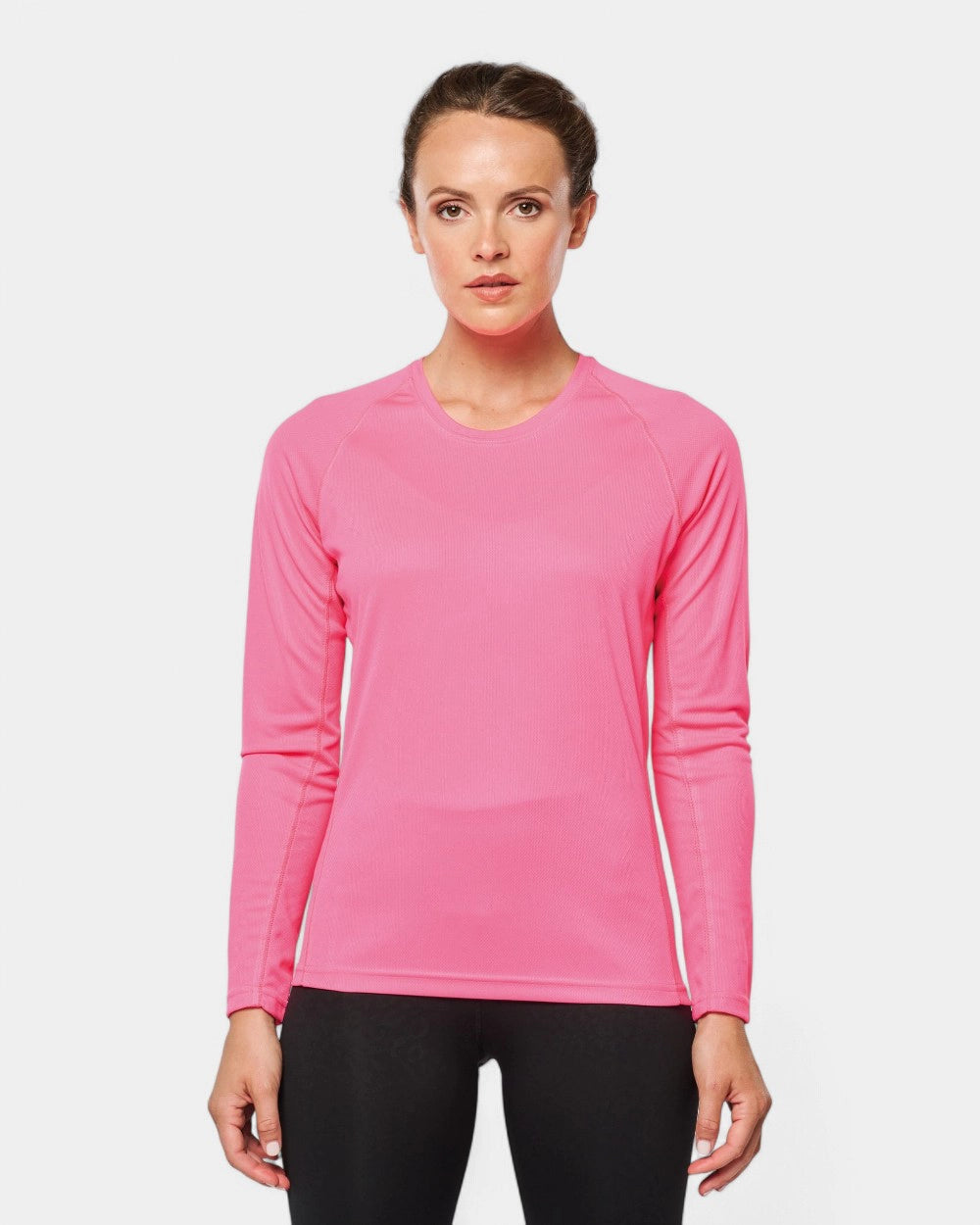 T-shirt sportiva maniche lunghe donna da personalizzare