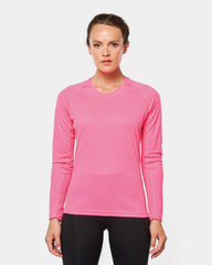 T-shirt sportiva maniche lunghe donna da personalizzare