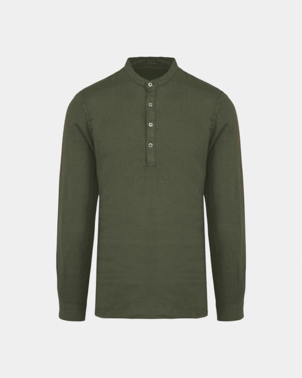 Camicia con collo Mao délavé uomo da personalizzare - 8