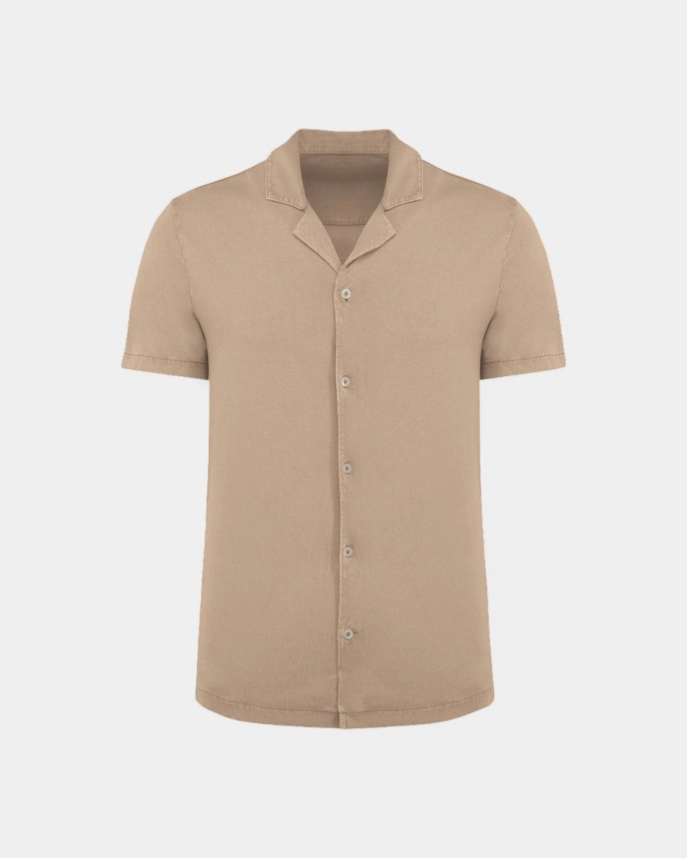 Camicia délavé maniche corte uomo da personalizzare - 5