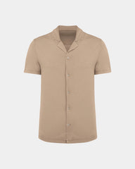 Camicia délavé maniche corte uomo da personalizzare - 5