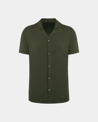 Camicia délavé maniche corte uomo da personalizzare - 6