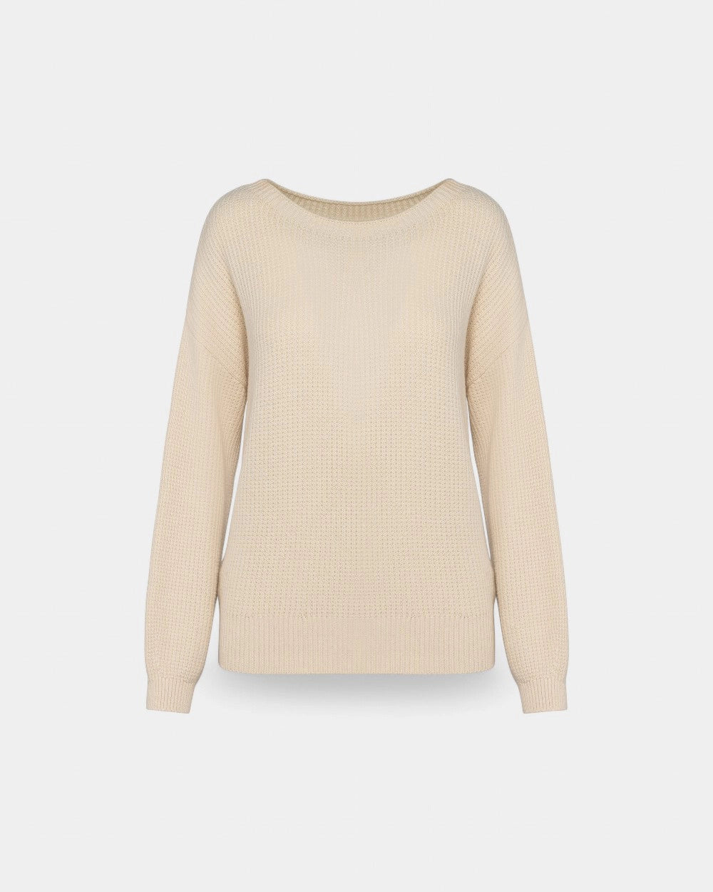 Maglione ecosostenibile in lana merino donna da personalizzare