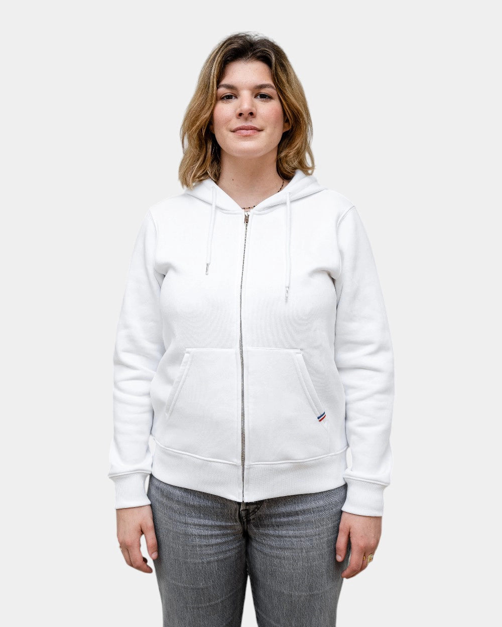 Hoodie donna in pile con zip da personalizzare - 4