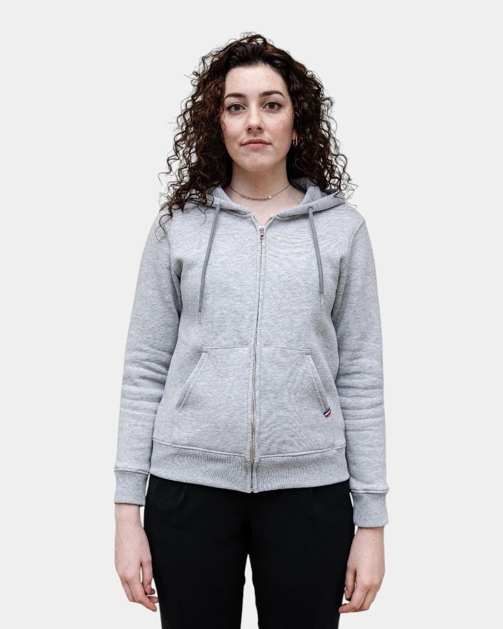 Hoodie donna in pile con zip da personalizzare - 15