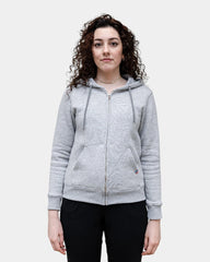 Hoodie donna in pile con zip da personalizzare - 15