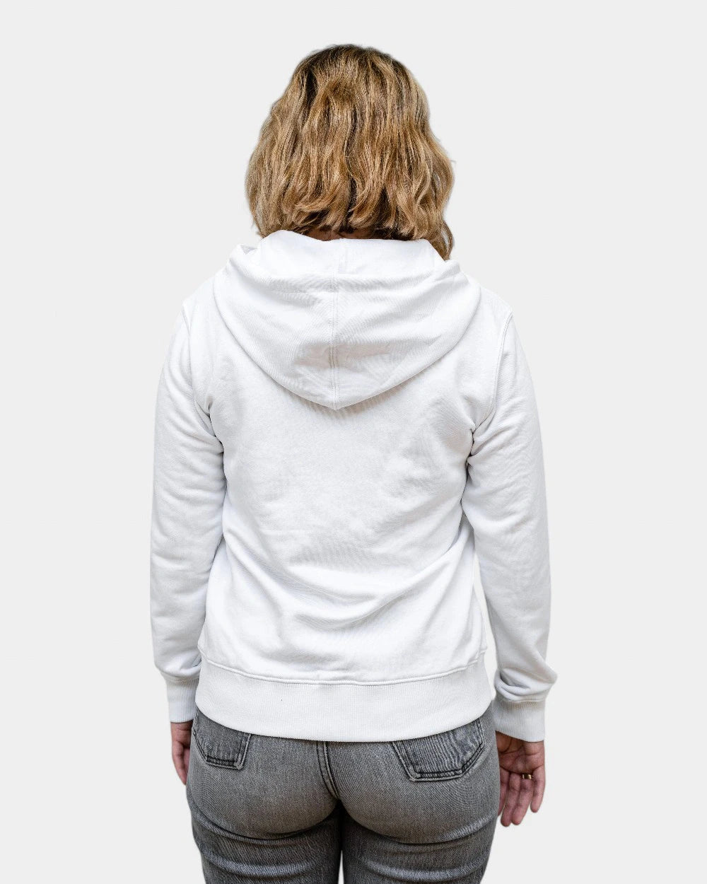 Hoodie donna Made in France con zip da personalizzare - 2