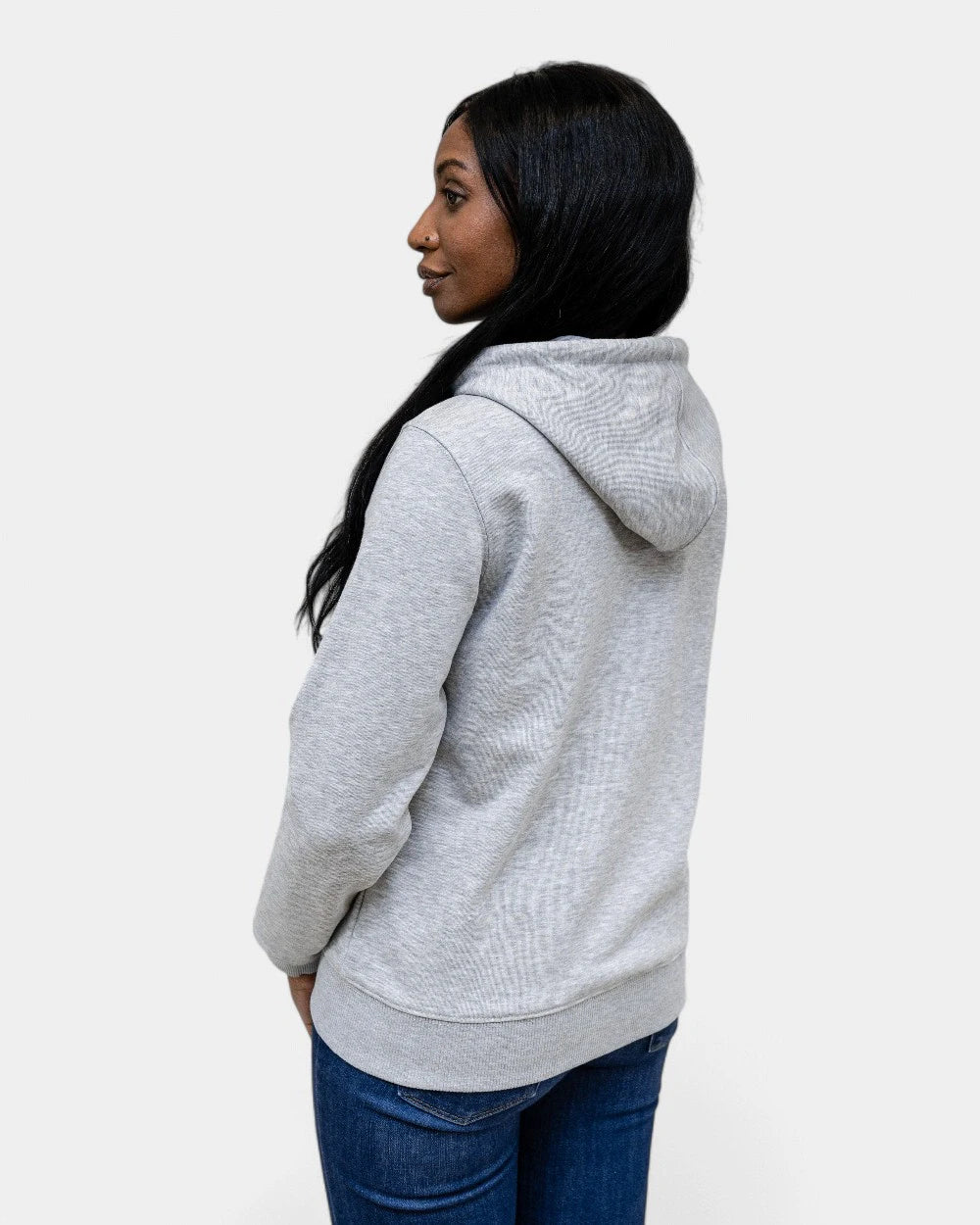 Hoodie donna Made in France con zip da personalizzare - 9
