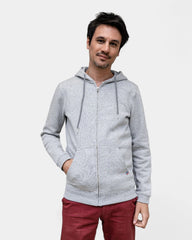 Felpa con zip da uomo Made in France da personalizzare - 11