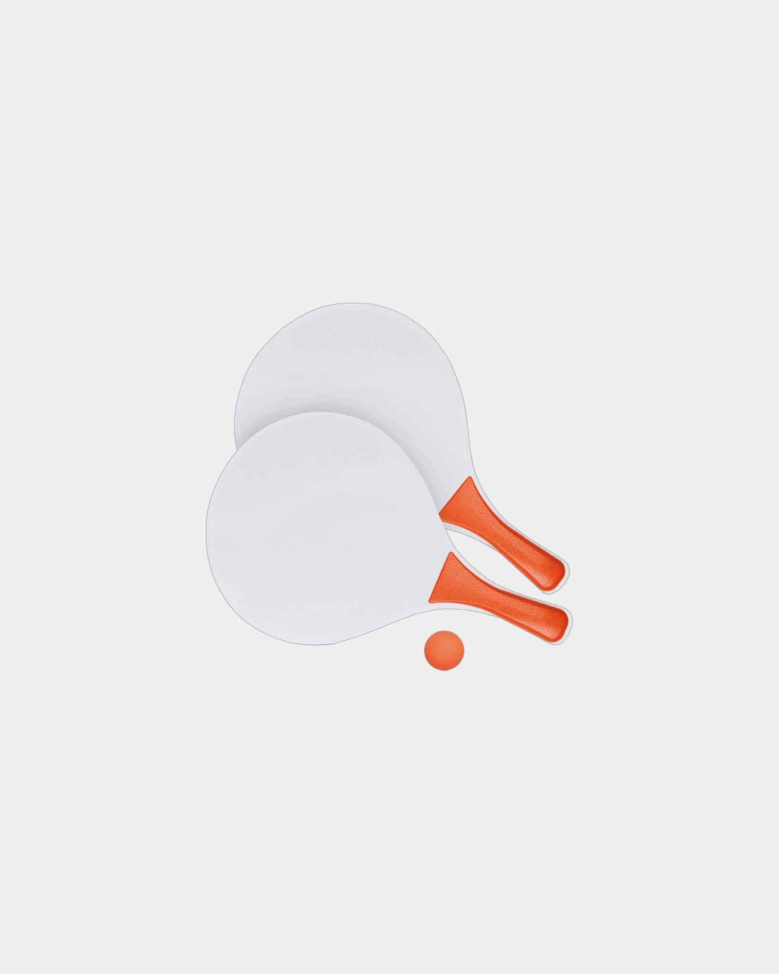 Set racchette da spiaggia MDF Match da personalizzare - Arancione