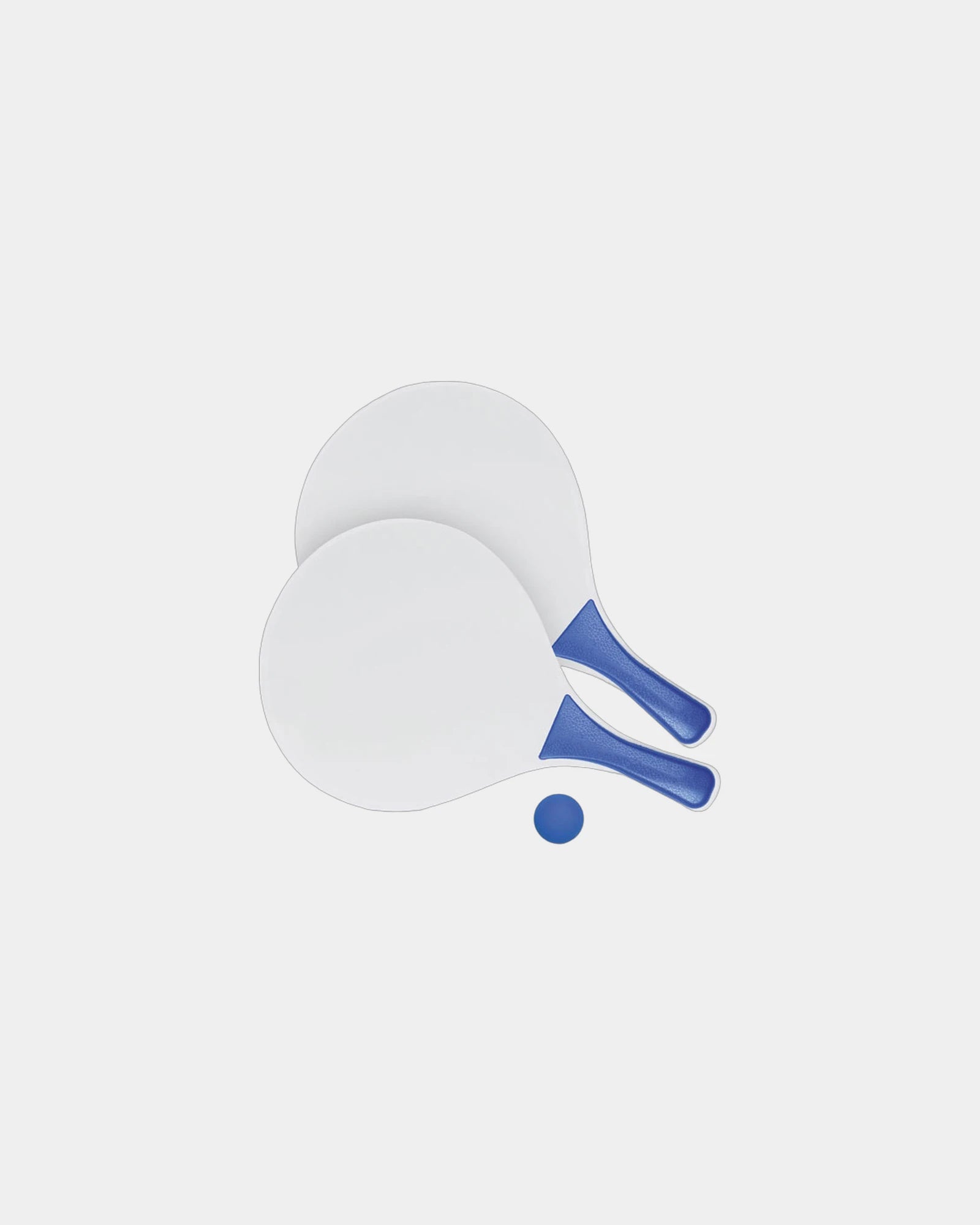 Set racchette da spiaggia MDF Match da personalizzare - Blu