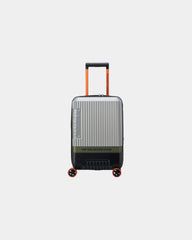 Trolley cabina policarbonato 55 cm da personalizzare - Argento