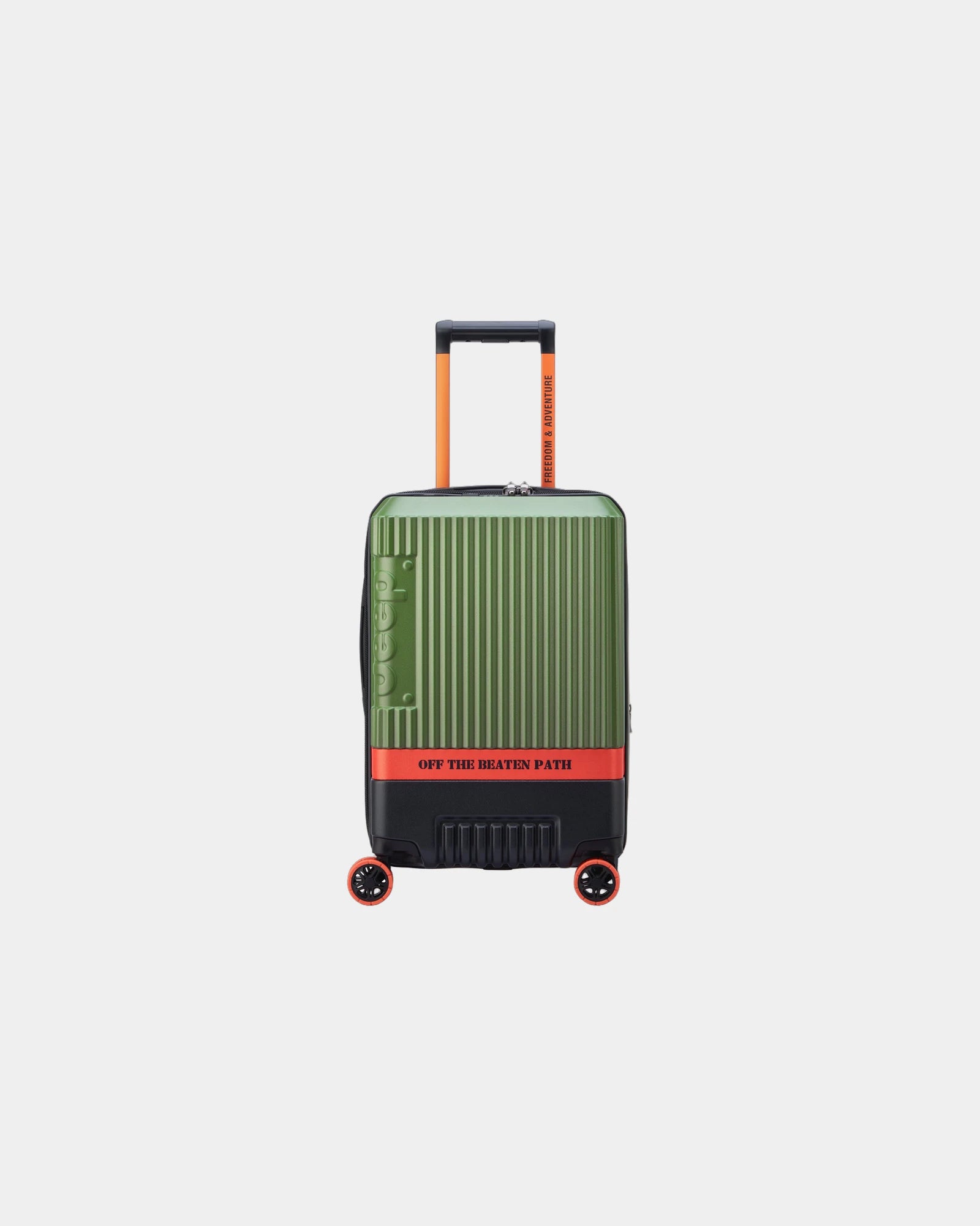 Trolley cabina policarbonato 55 cm da personalizzare - Verde