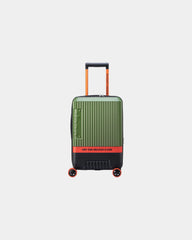 Trolley cabina policarbonato 55 cm da personalizzare - Verde
