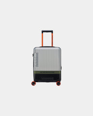 Trolley cabina policarbonato 55 cm da personalizzare - Argento
