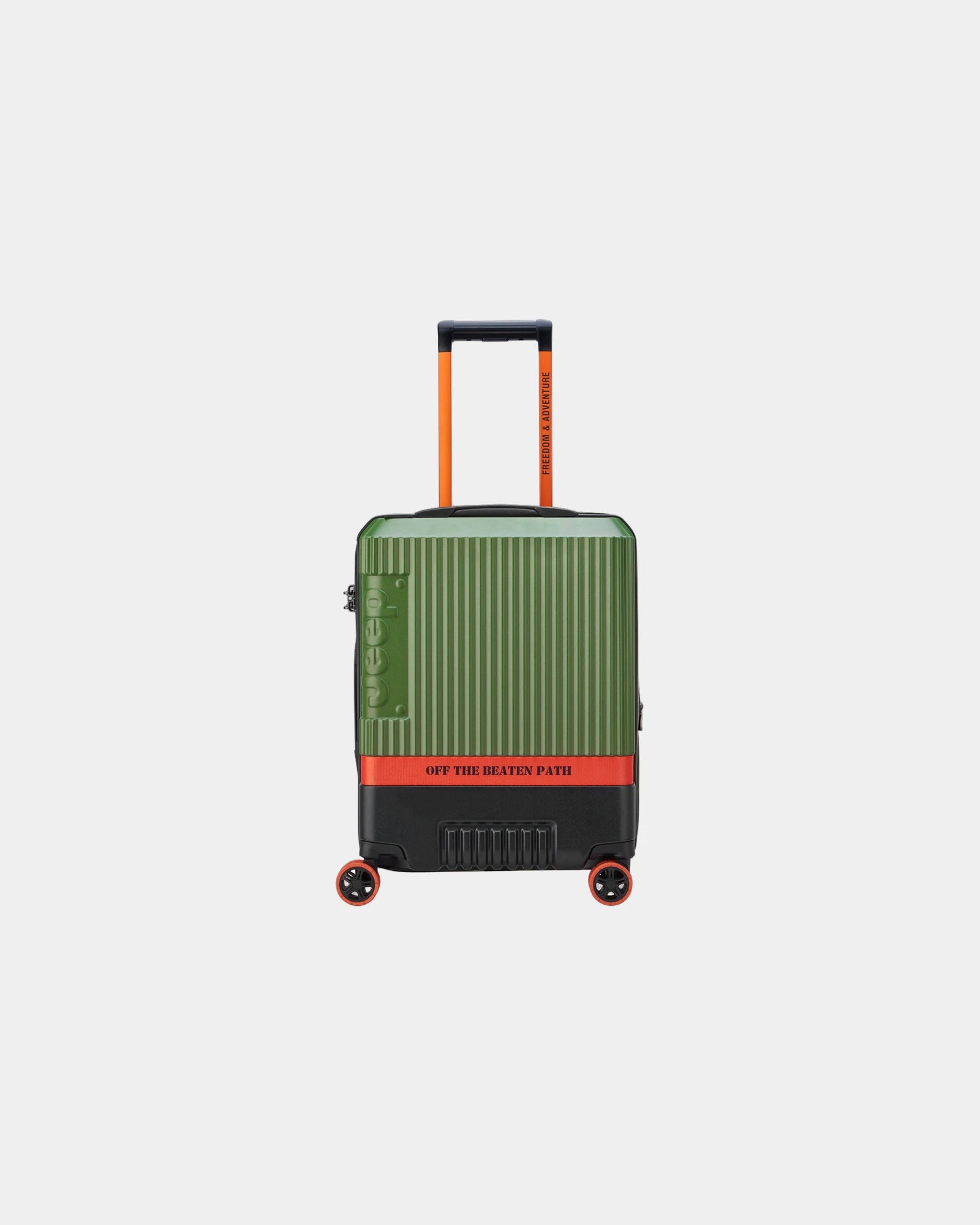 Trolley cabina policarbonato 55 cm da personalizzare - Verde