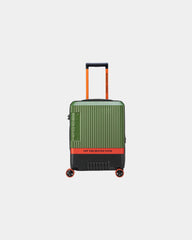 Trolley cabina policarbonato 55 cm da personalizzare - Verde