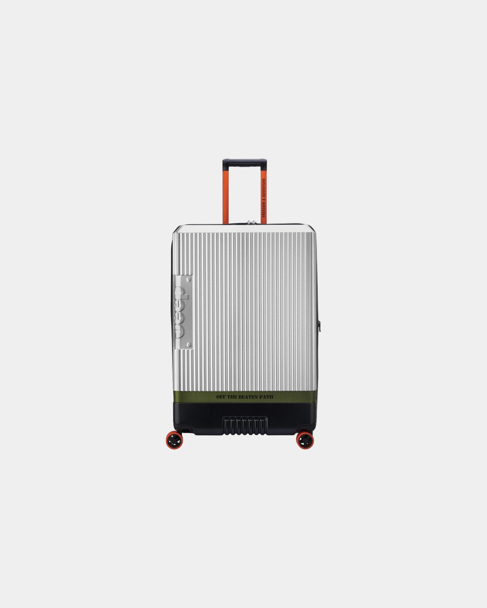 Trolley policarbonato 133L argento da personalizzare - Argento