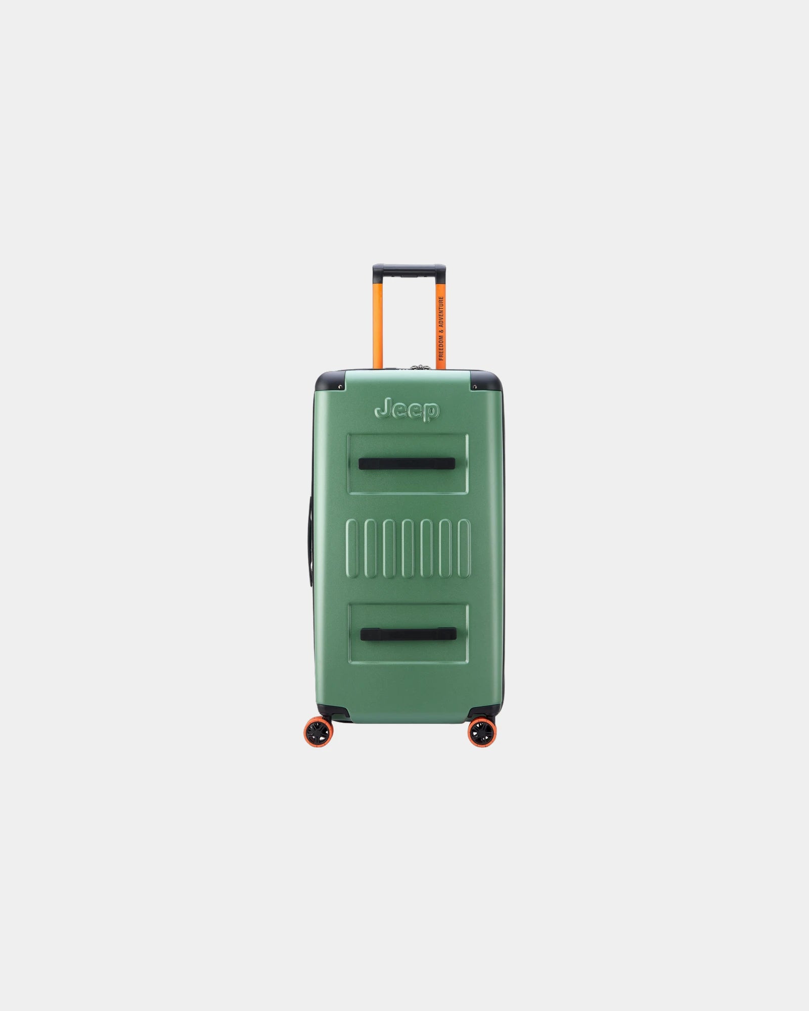 Trolley espandibile policarbonato 80 cm da personalizzare - Verde Olmo