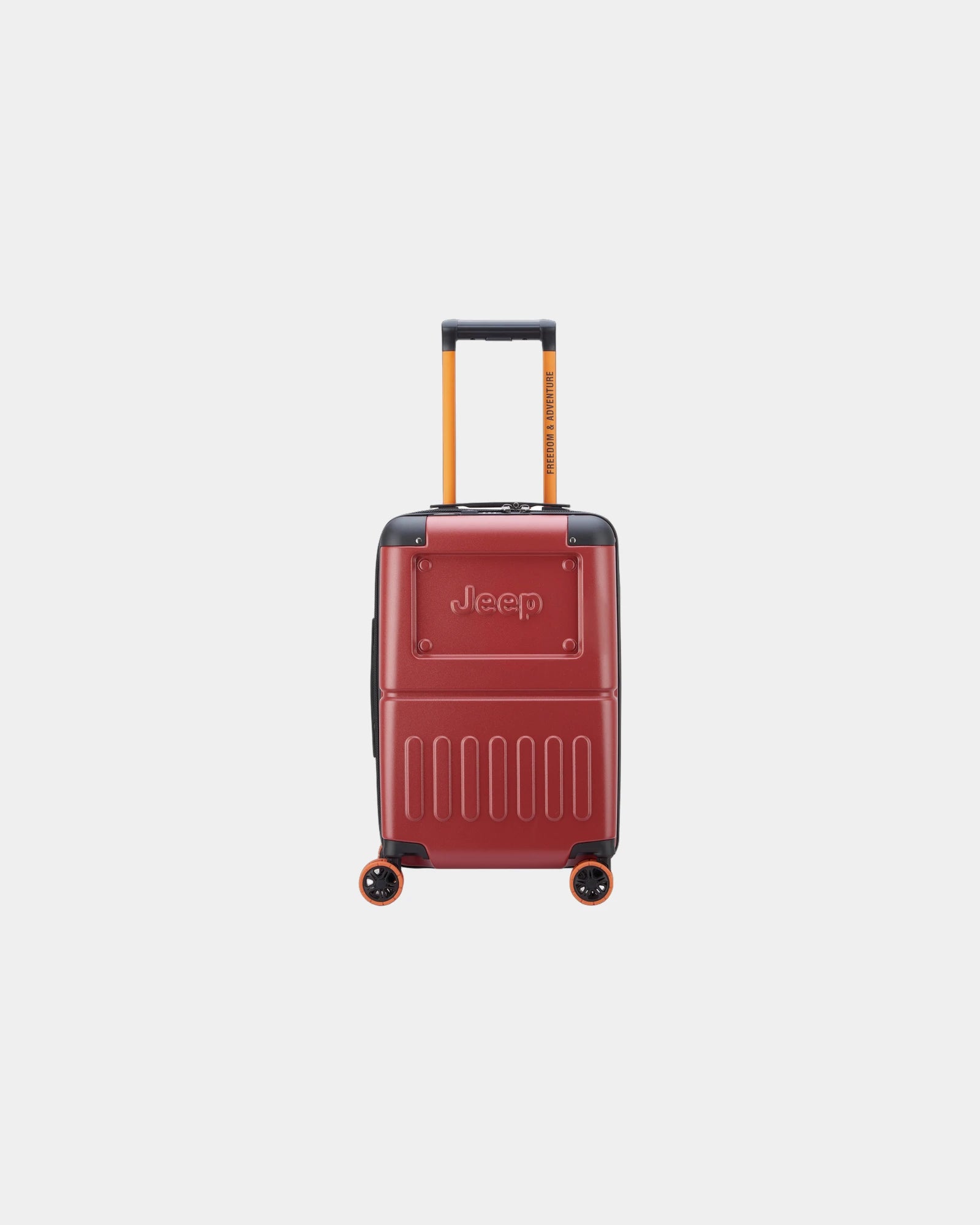 Trolley estensibile policarbonato 55 cm da personalizzare - Peperoncino