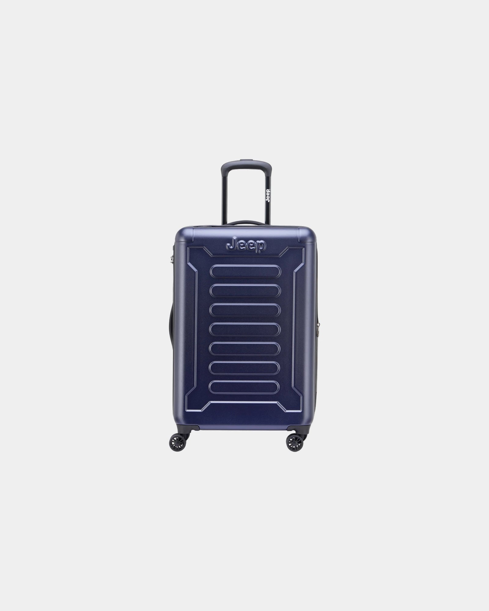 Trolley policarbonato estensibile 68 cm da personalizzare - Blu marino