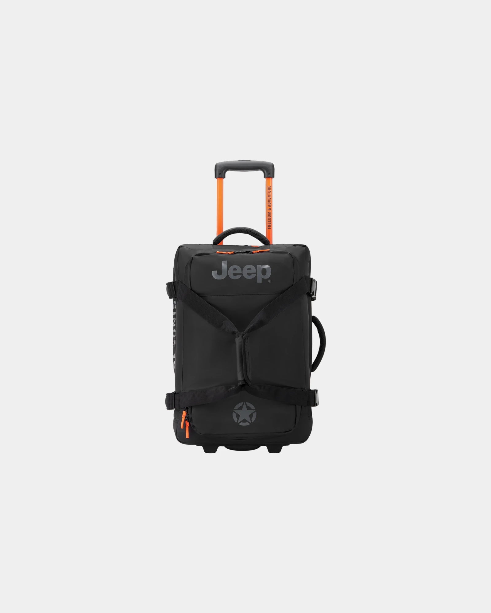 Trolley poliestere riciclato 55 cm da personalizzare - Nero