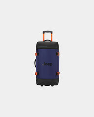 Borsa da viaggio trolley riciclata 73 cm da personalizzare - Blu marino