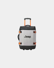 Borsa da viaggio trolley riciclato 55 cm da personalizzare - Grigio Foschia