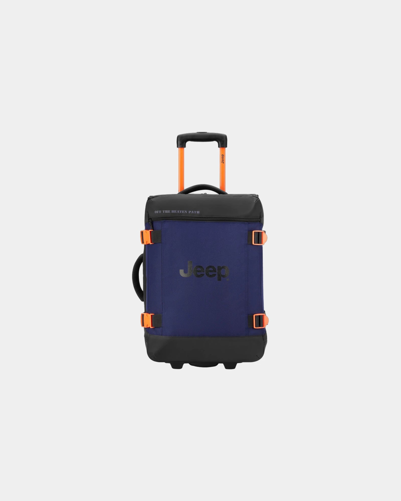 Borsa da viaggio trolley riciclato 55 cm da personalizzare - Blu marino