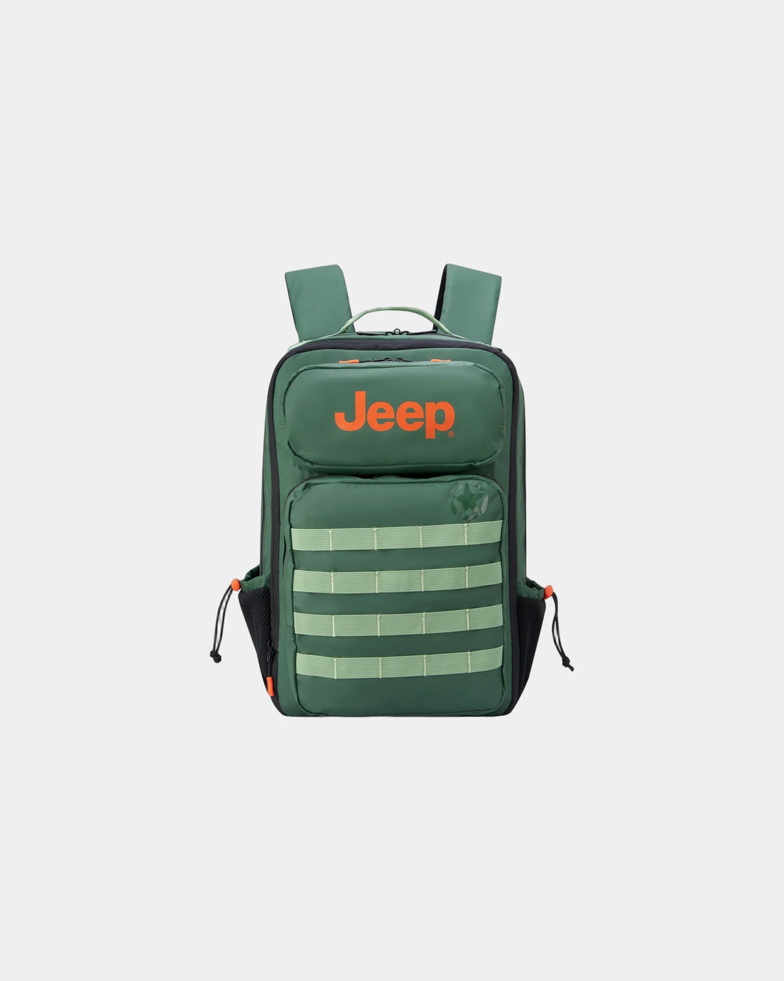 Zaino tattico poliestere riciclato 39L da personalizzare - Verde