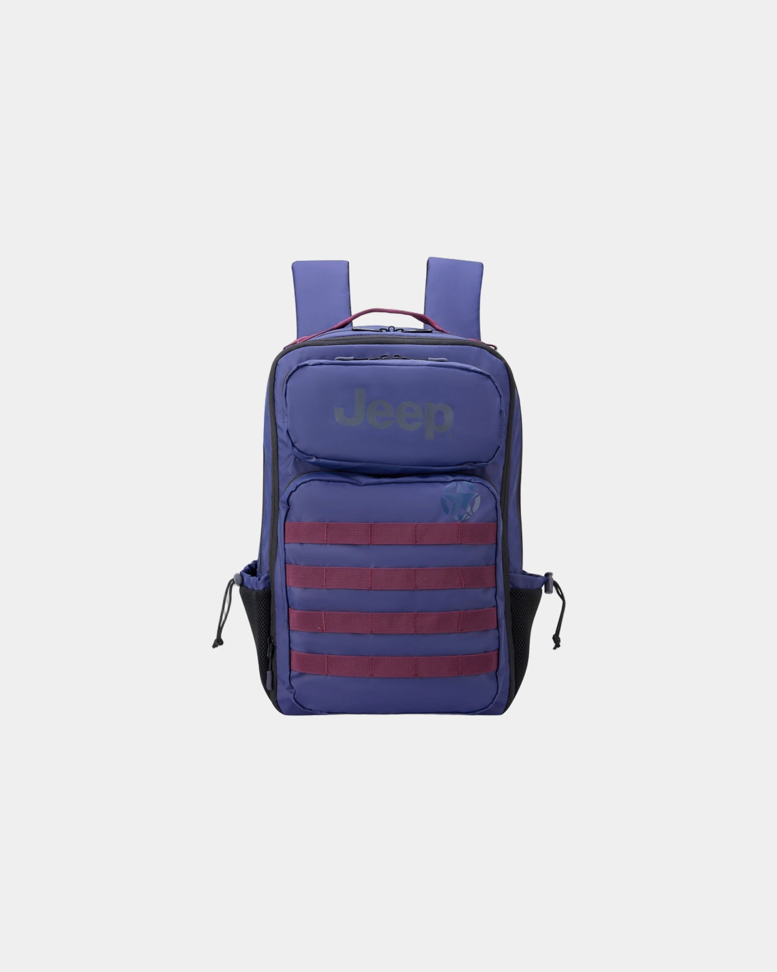 Zaino tattico poliestere riciclato 39L da personalizzare - Blu Navy